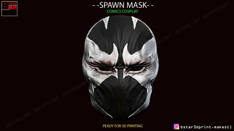 Spawn Comics Mask
