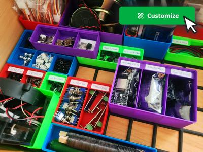Ultimate Parametric Gridfinity Box