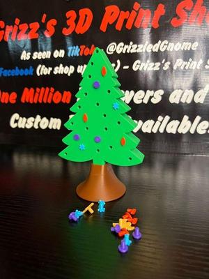 Customizable Table Top Christmas Tree