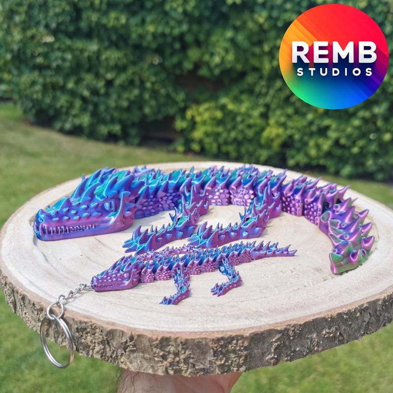 Articulated Dragon | Flexi Horn Dragon