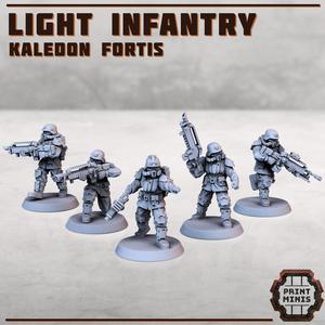 Light Infantry - Kaledon Fortis Army