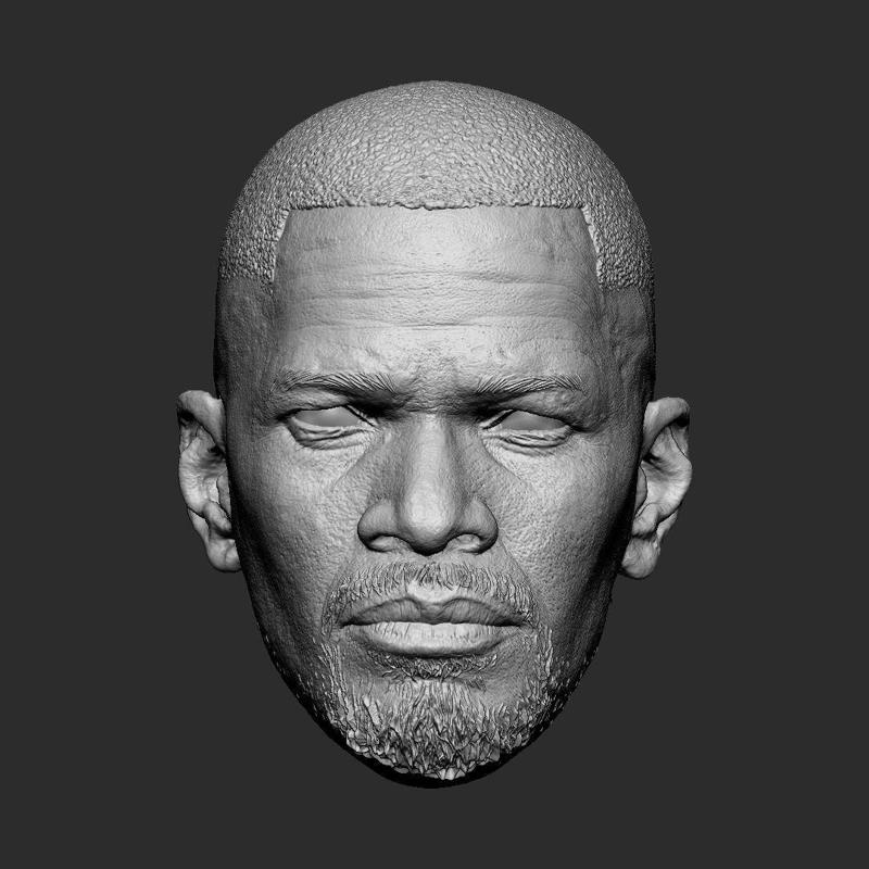 Jamie Foxx head