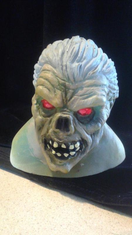 Monster Zombie Halloween Head