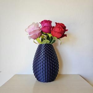 Dragon egg shaped vase