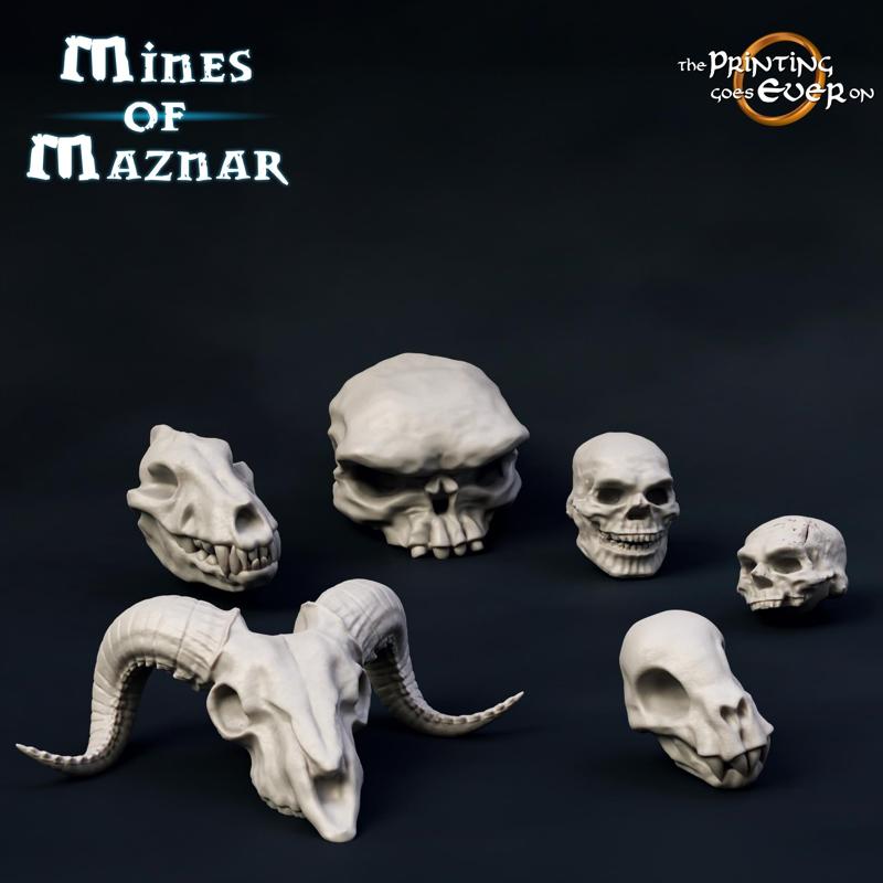 Skulls Bundle - Presupported