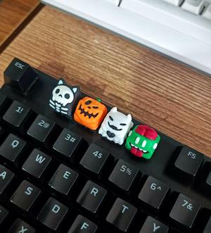 Halloween Keycaps - Mechanical Keyboard