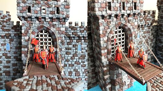 Castle builder - Tower with gate