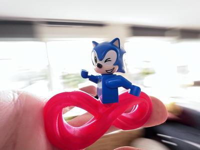 FREE Super sonic the Hedgehog - Super speed legs Mini figure attachment