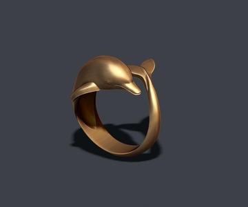 Dolphin ring