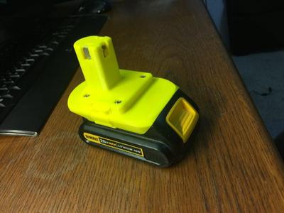  Dewalt Lithium 20VMax to RYOBI One+ 18 volt Adapter 