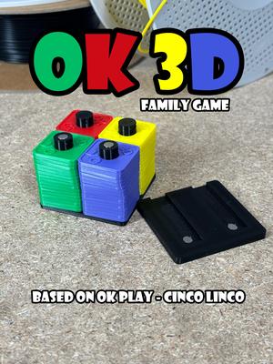 OK3D - Family game - Based on OK play & Cinco Linco