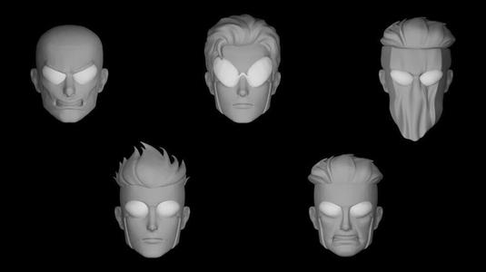 EVIL INVINCIBLE HEAD SCULPT V2