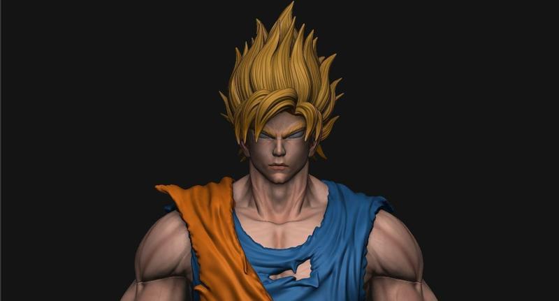 GOKU super saiyan v2 - Dragonball Super