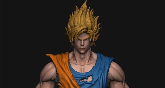 GOKU super saiyan v2 - Dragonball Super