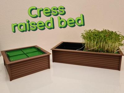 Cress raised bed