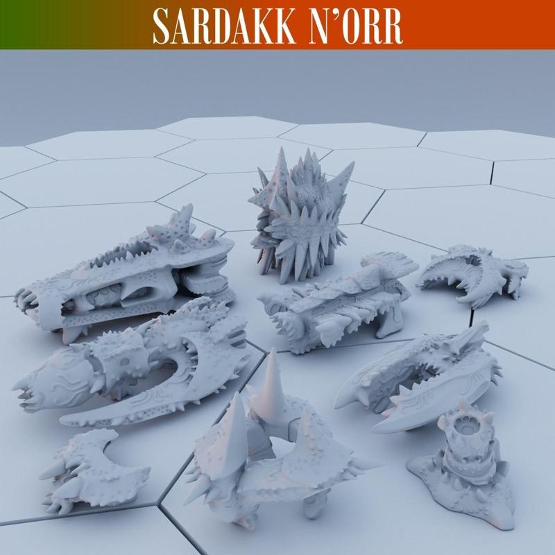 Twilight Imperium Sardakk Norr Ships