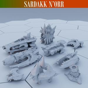 Twilight Imperium Sardakk Norr Ships