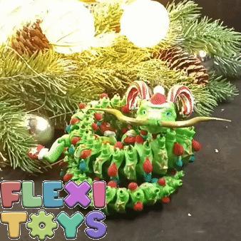 FLEXI PRINT-IN-PLACE CHRISTMAS DRAGONS