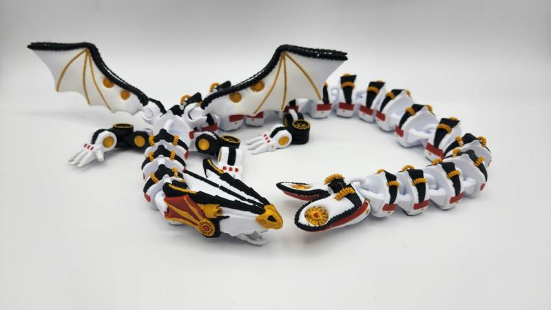 Steampunk Flexi Dragon