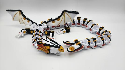 Steampunk Flexi Dragon