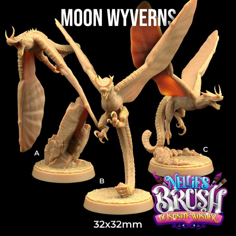 Moon Wyrverns