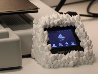 Geometric Crystal "skin" for A1 Mini Screen