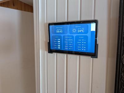 Wall-Mounted Tablet Holder