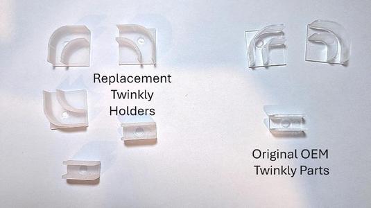 Replacement or Extra Twinkly Flex LED Holders   