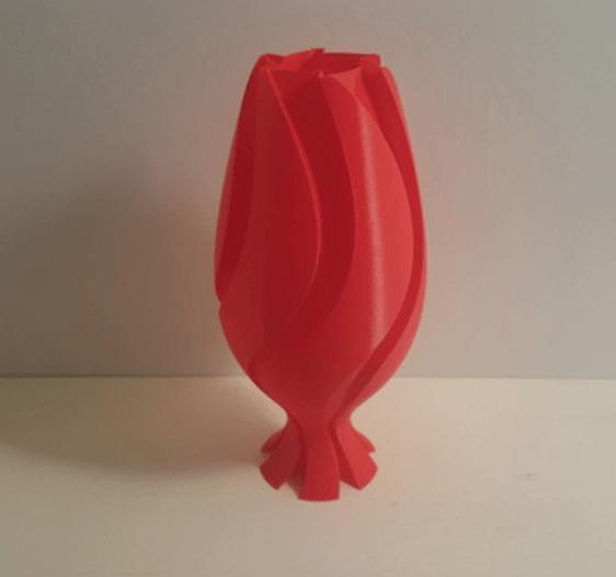 UpSideDown Classic Wave Vase