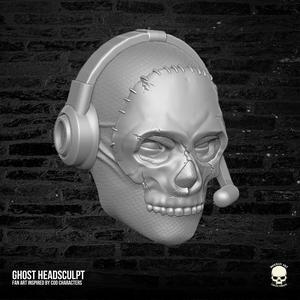 Ghost Fan Art 3D printable file for action figures