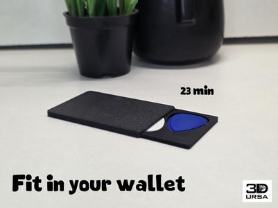 Guitar pick wallet case