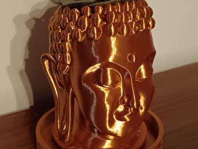 Buddha Head Succulent Planter