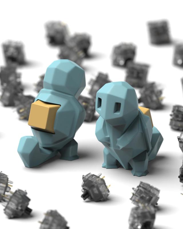 Squirtle - Keyboard clicker