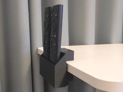 Clamping Remote Control Holder   