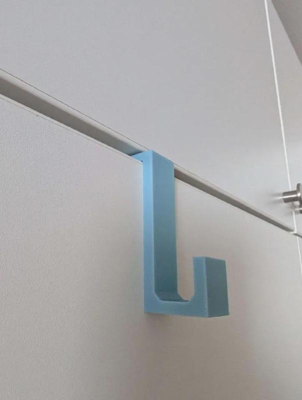 Door hanger for 16mm and 18mm thick cabinet door   