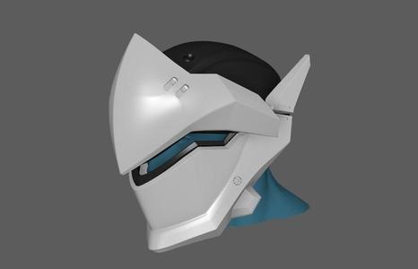 Genji Helmet Overwatch