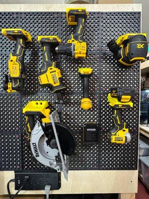 Screw Wall Dewalt tool holder   