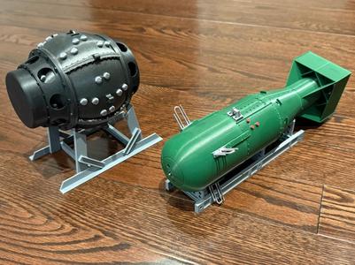 Trinity "The Gadget" & "Little Boy" Atomic Bombs