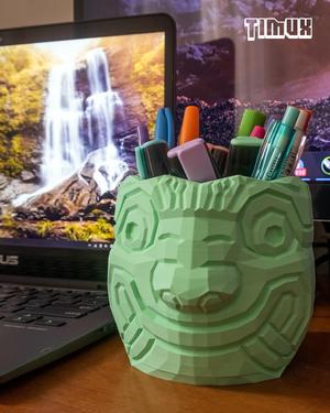 LOW POLY POT 1 - CHAVIN CULTURE