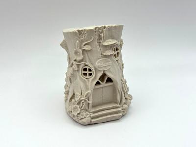 Tree Stump Fairy House