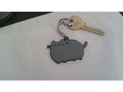 Pusheen key ring