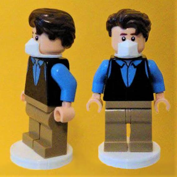 LEGO face mask (FFP2) - Updated