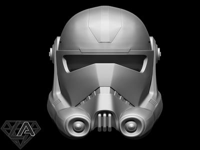 Star Wars Clone Force 99 Bad Batch Hunter helmet