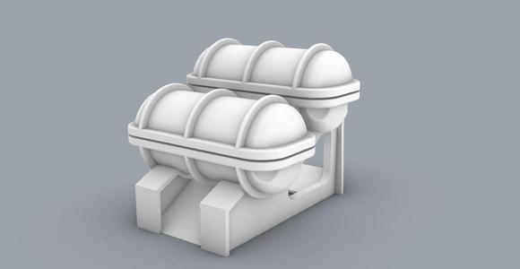 PM Solas Life Raft with Ramp