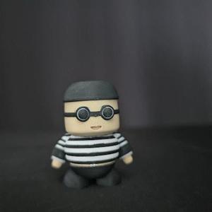 Bandit ARTICULATED TOY, PRINT-IN-PLACE, CUTE FLEXI, KEYCHAIN