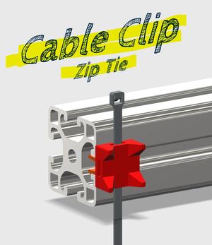 CABLE CLIP for aluminum profiles