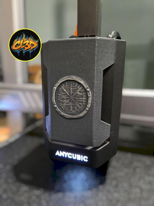 Anycubic Kobra 3 Extruder Cover - Viking Runes
