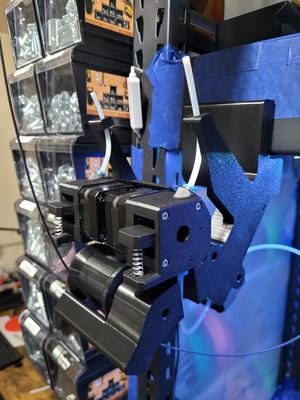 infiniti flow common rack mount with bypass pulley.step