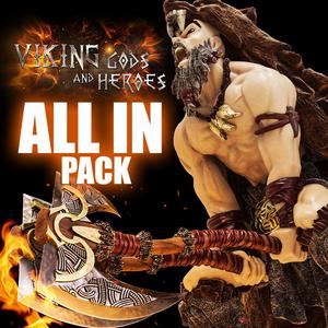 Viking Gods and Heroes All in Pack (with Scenery/Centerpiece)