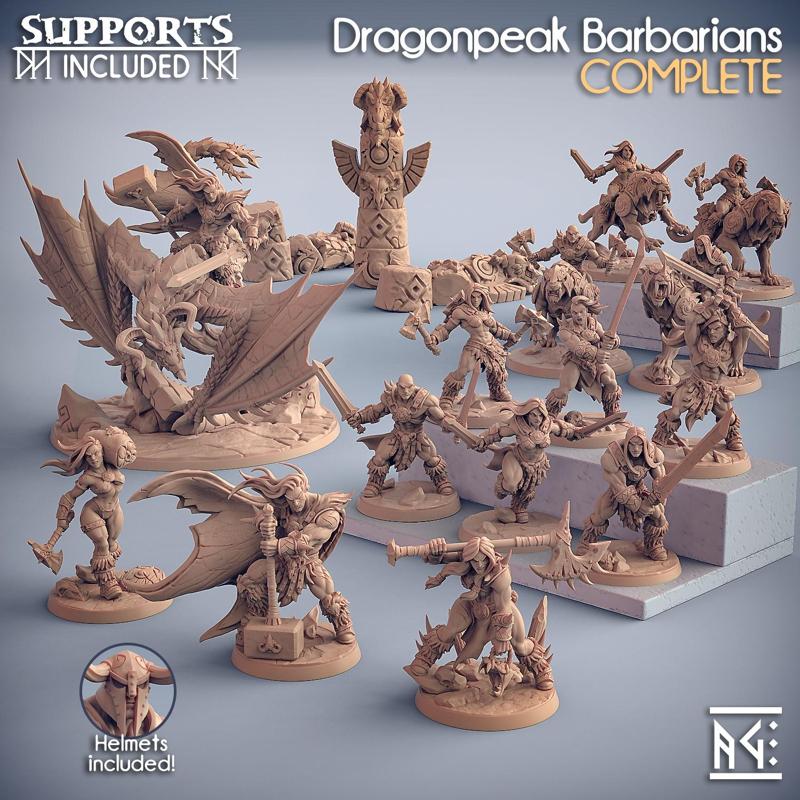 Dragonpeak Barbarians (Presupported)
